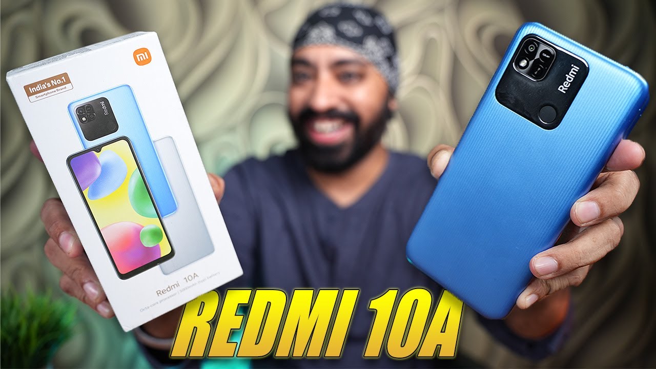 GIVEAWAY 🔥  Redmi 10A Unboxing and Review - Best Phone under Rs 9000?