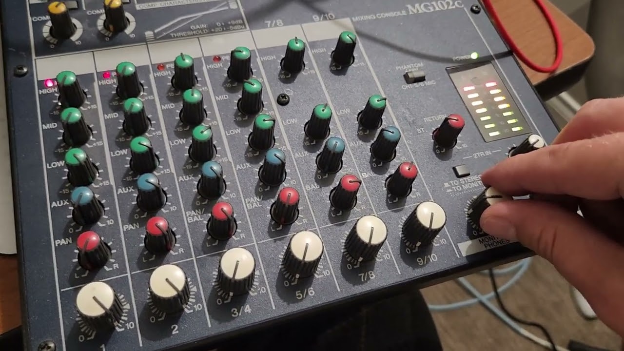 yamaha MG102 no input mixer