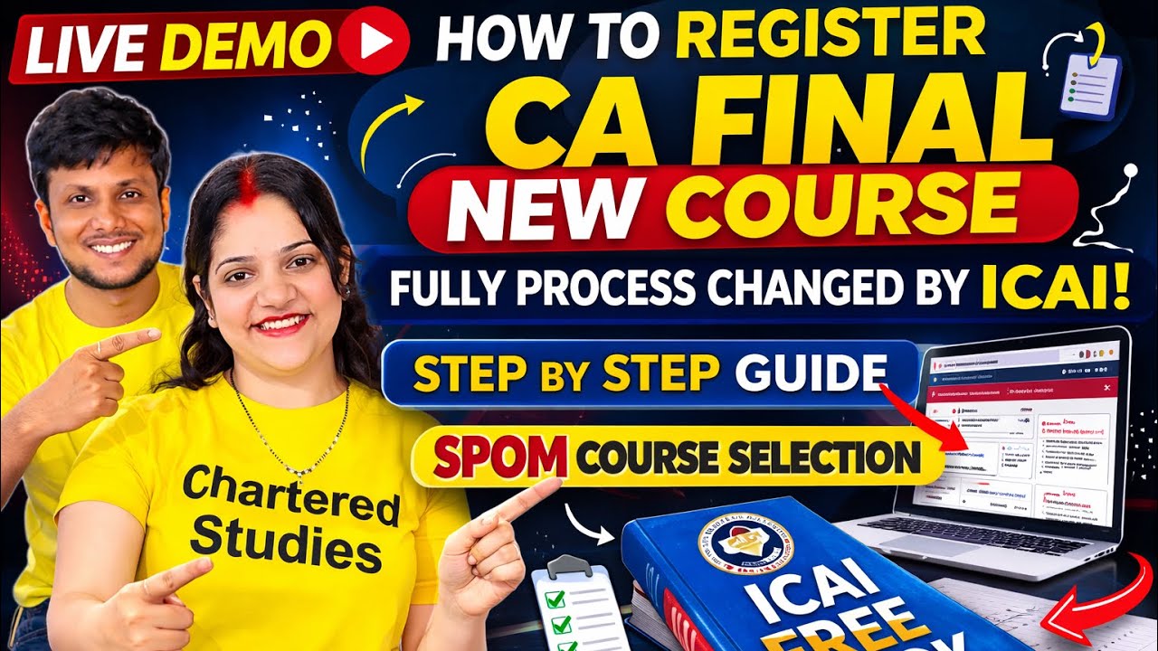 CA Final Registration Process | Complete Step-by-Step Guide | How to Apply for CA Final Registration