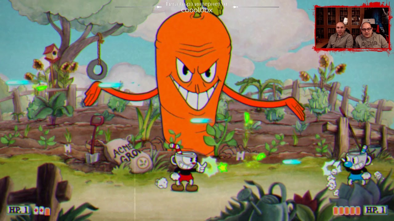 NoThx & Gataka playing Cuphead EP01