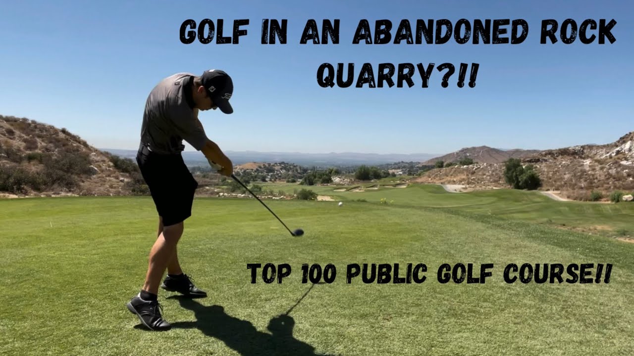 Front 9 at OAK QUARRY Golf Club (golf in an abandoned rock quarry!?!) Ep:06 pt.1