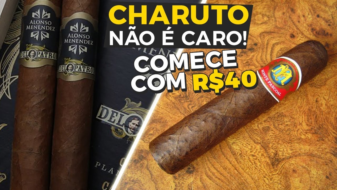 4 Charutos de até 40 REAIS na Tabacaria Caruso Lounge ! Como começar? | Lifestyle