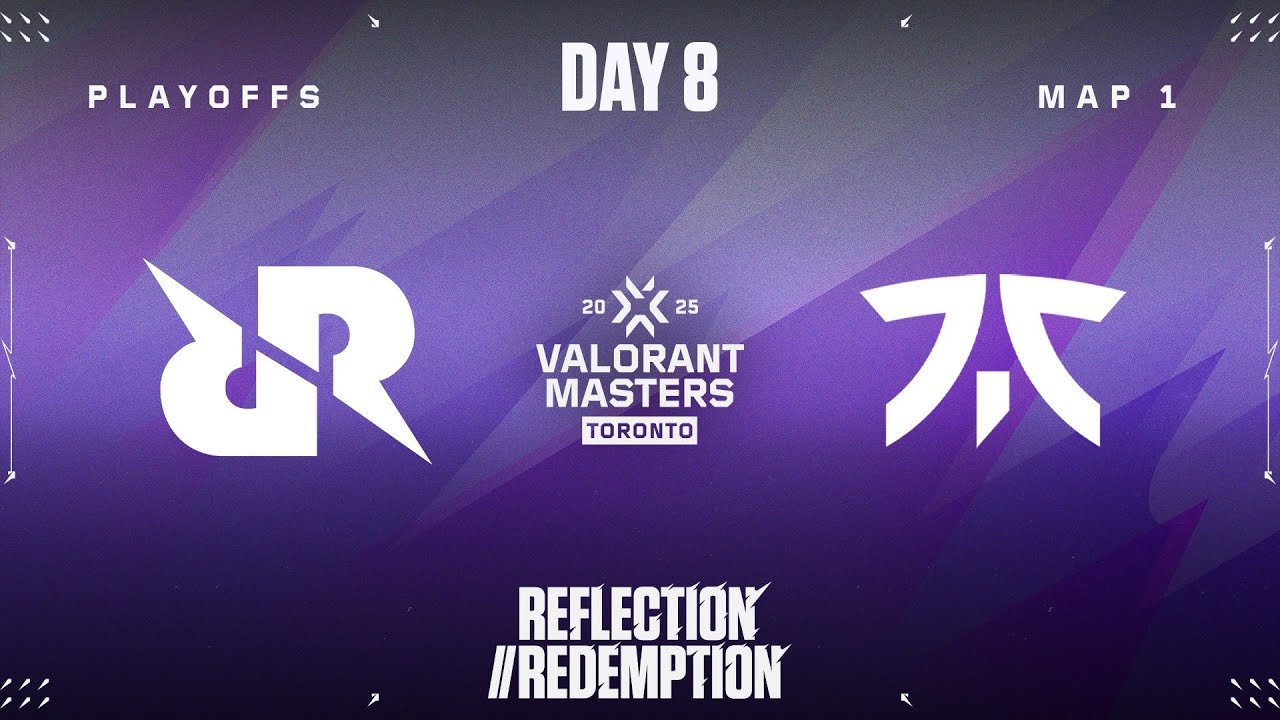 RRQ vs. FNC &mdash; VALORANT Masters Toronto &mdash; PLAYOFFS - Map 01