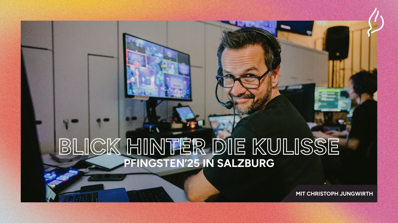 Was machen die da in der Regie?? | Christoph Jungwirth | Pfingsten25