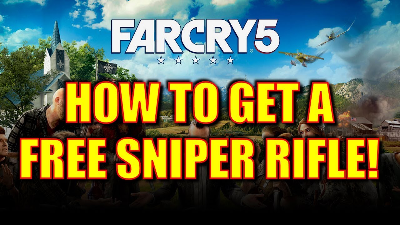 Far Cry 5 Gameplay Walkthrough - How to Get a Free Sniper Rifle (and a Shotgun!)