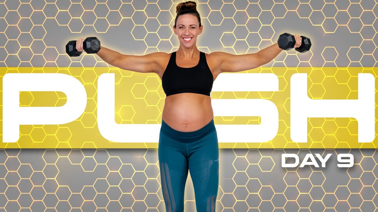 30 Minute Upper Body Burnout Workout | PUSH - Day 9