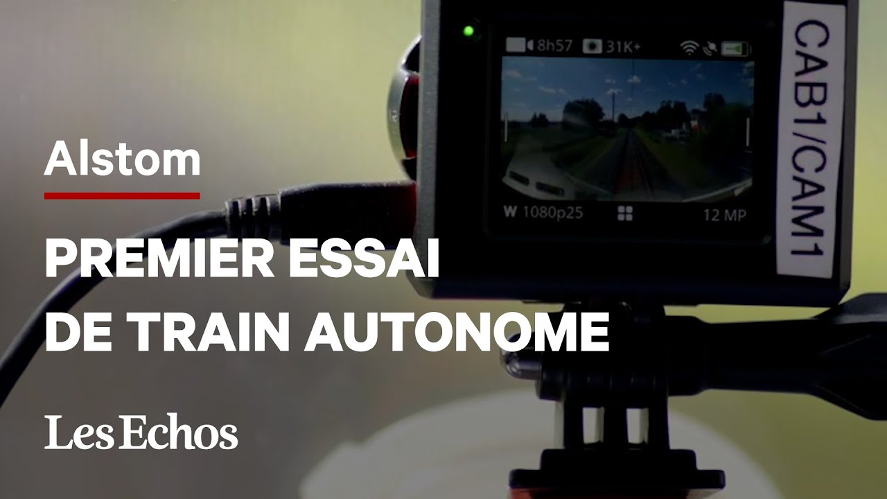 Alstom teste son 1er train autonome en Allemagne