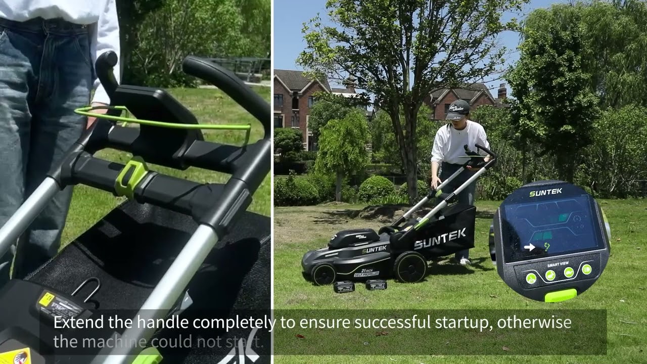 Suntek 21inch Lawn Mower Tutorial