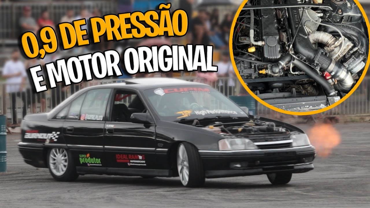 A FORÇA DO OMEGA 4.1 MOTOR ORIGINAL + TURBO COM 0,9 DE PRESSÃO // Canal Pé Na Lata