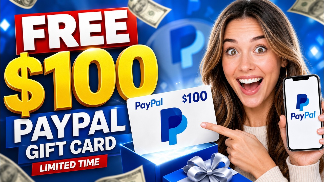 How to Redeem a PayPal Gift Card Code 2026 💰 FREE $100 PayPal Giveaway! #PayPal