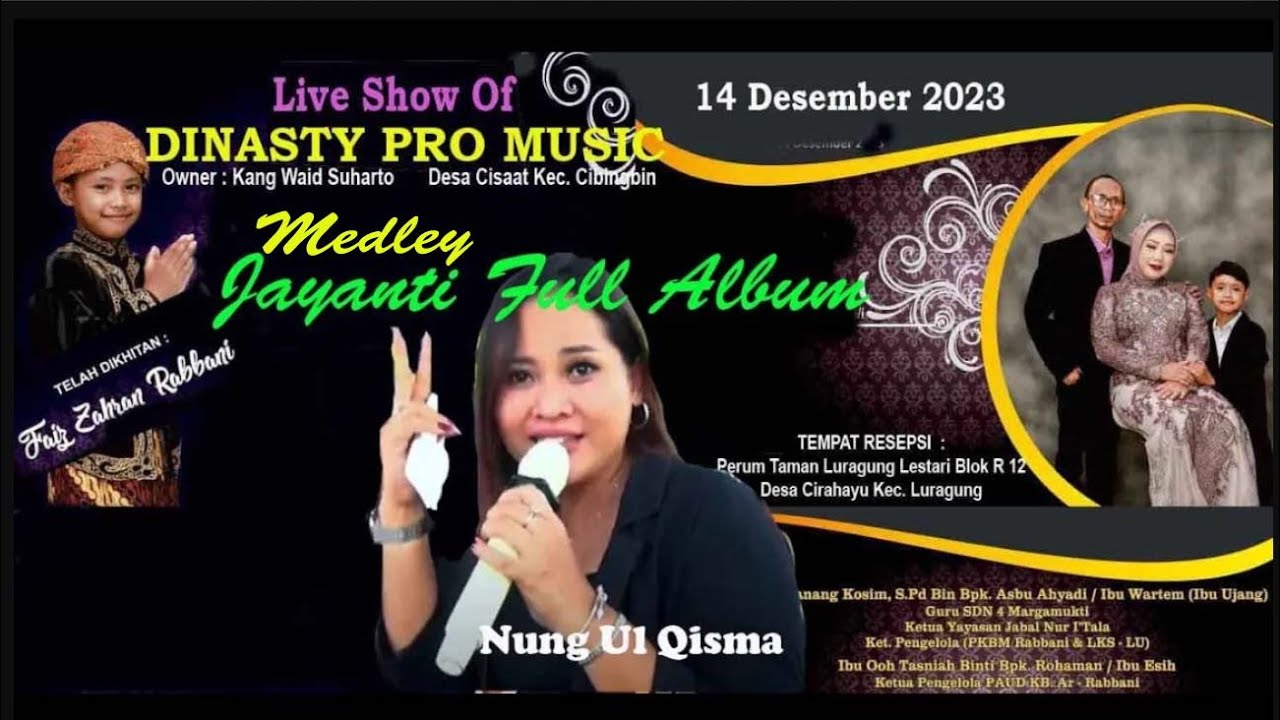 JAYANTI MEDLEY NUNG UL QISMA BARENG 