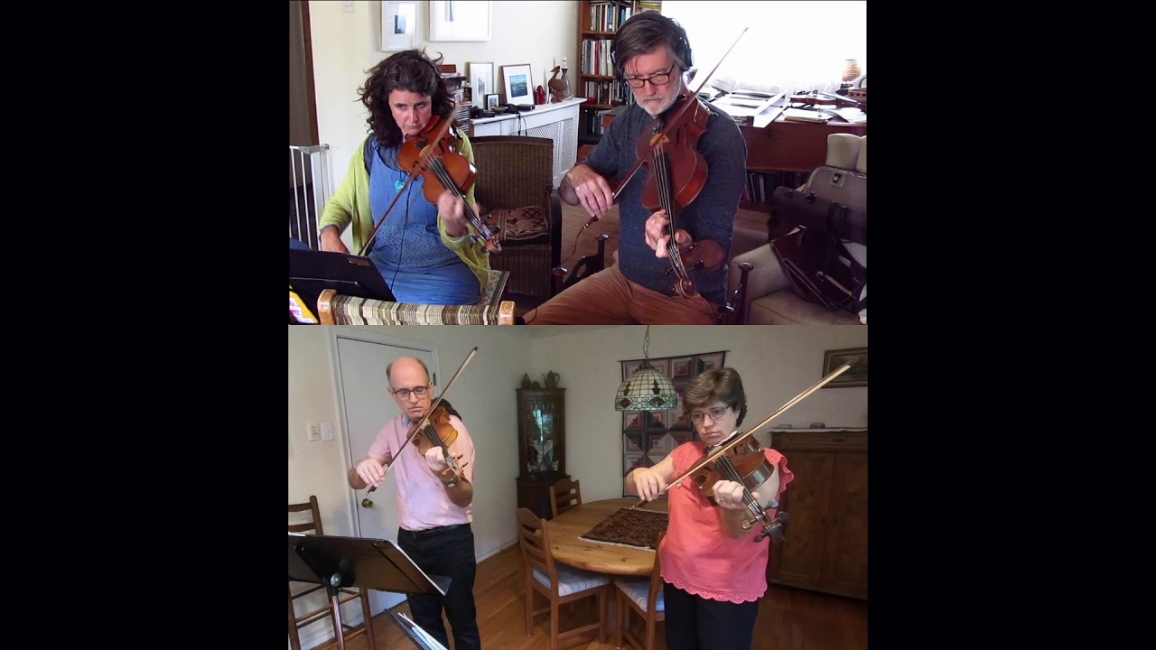Ignaz Lachner - Quartet for Four Violins op. 107