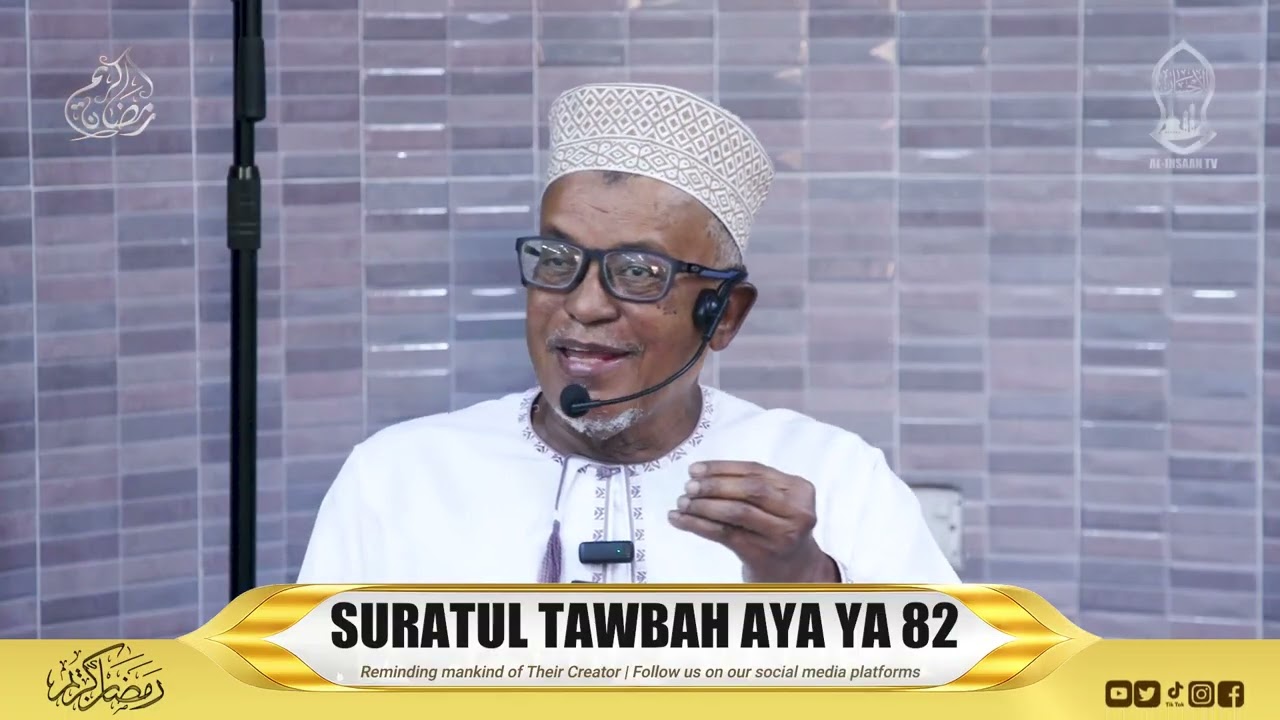 DARASA LA ADHUHURI | SURATU TAWBAH AYA (82) | SAYYID MUHDHAR KHITAMY | MASJID MAHURU