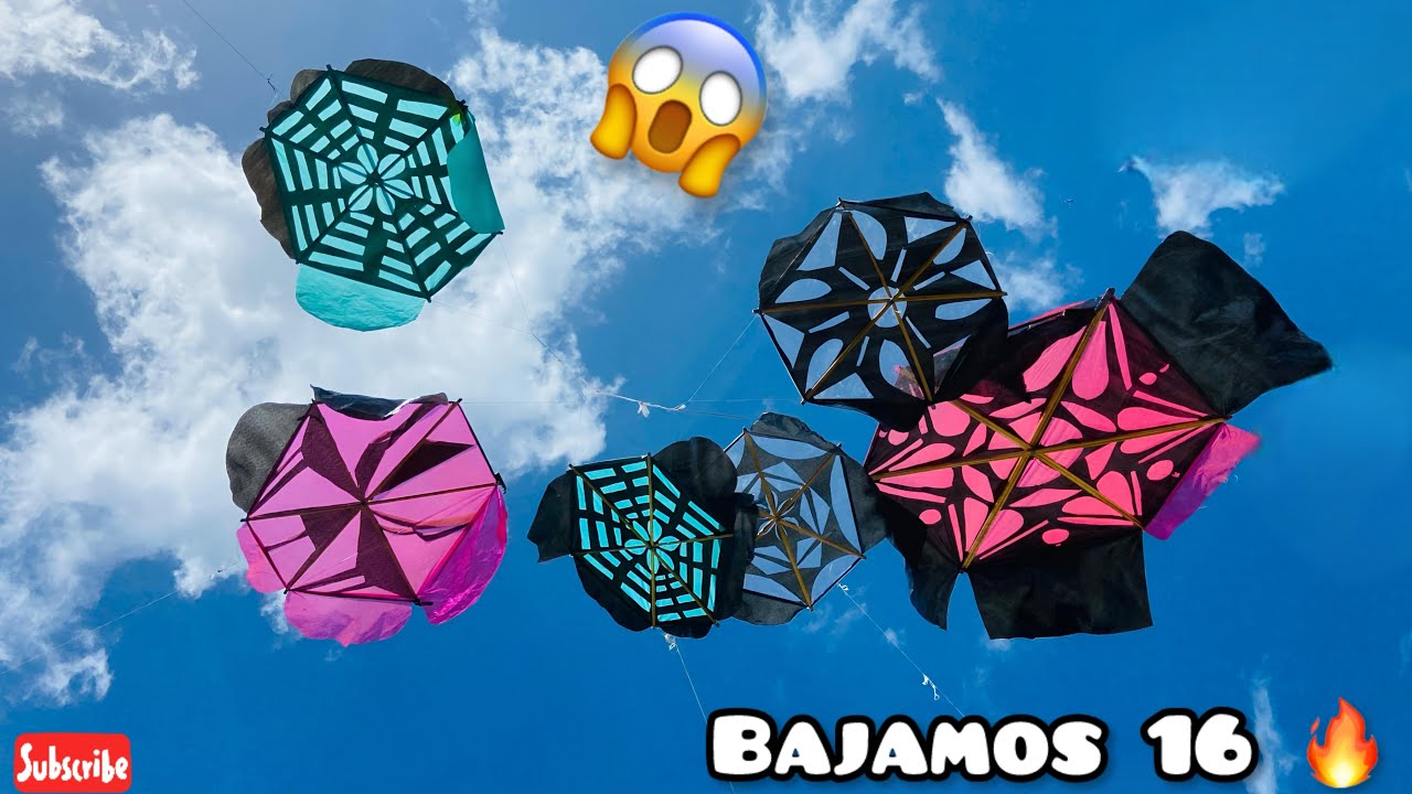 Nos Llevamos 16 🔥 Chichigua Lajiando Volando Chichigua Papalote 😱 Cometa Haciendo Guiso Quemamos 4 