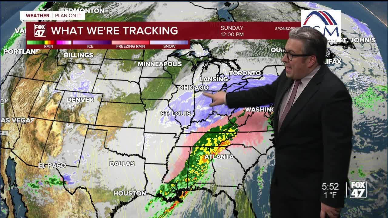 Fox 47 Evening Forecast - 1/23/2026