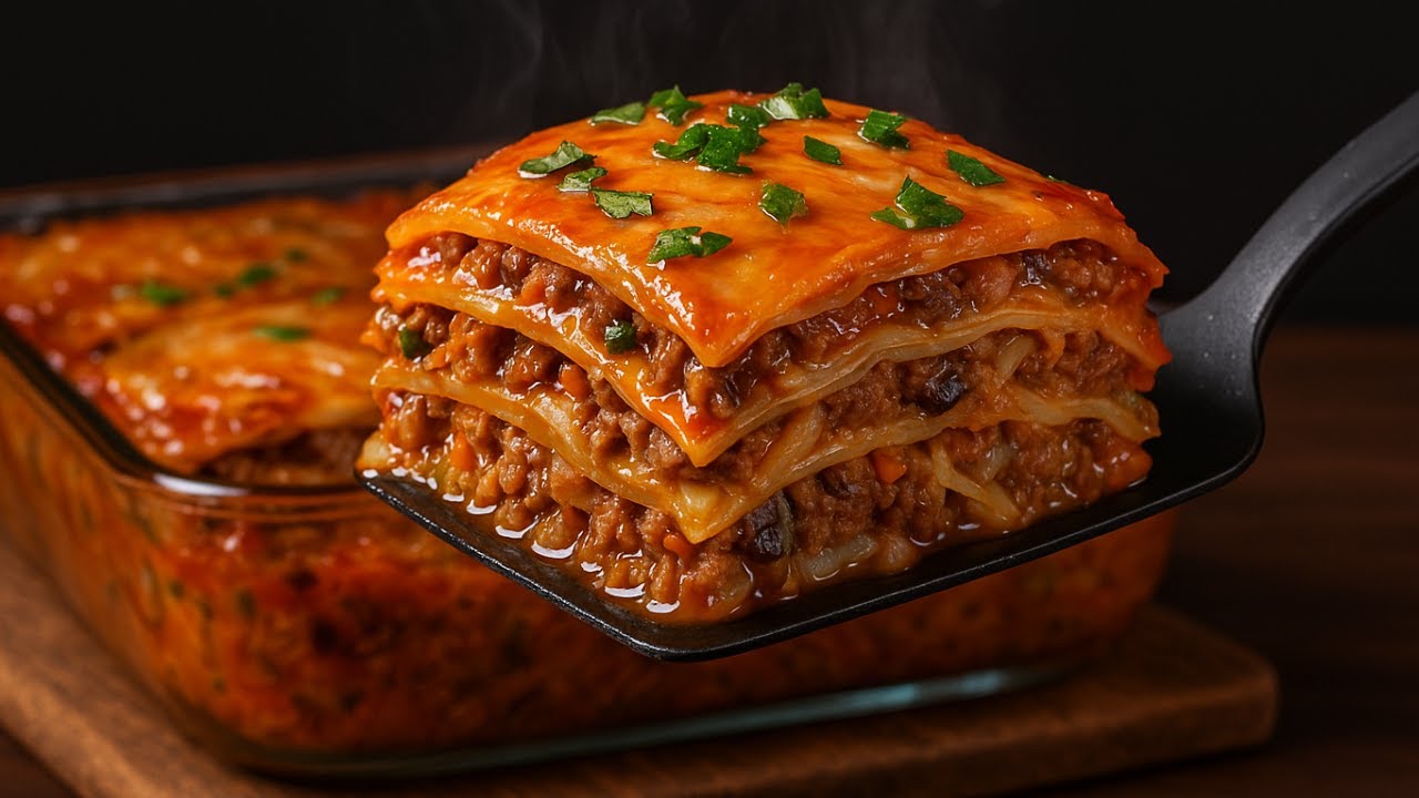 Kohl-Lasagne, die Kinder und Erwachsene lieben❗️