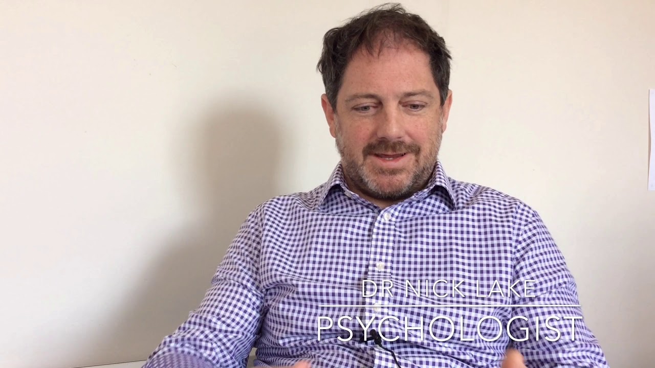 Dr Nick Lake - tips to look after yourself