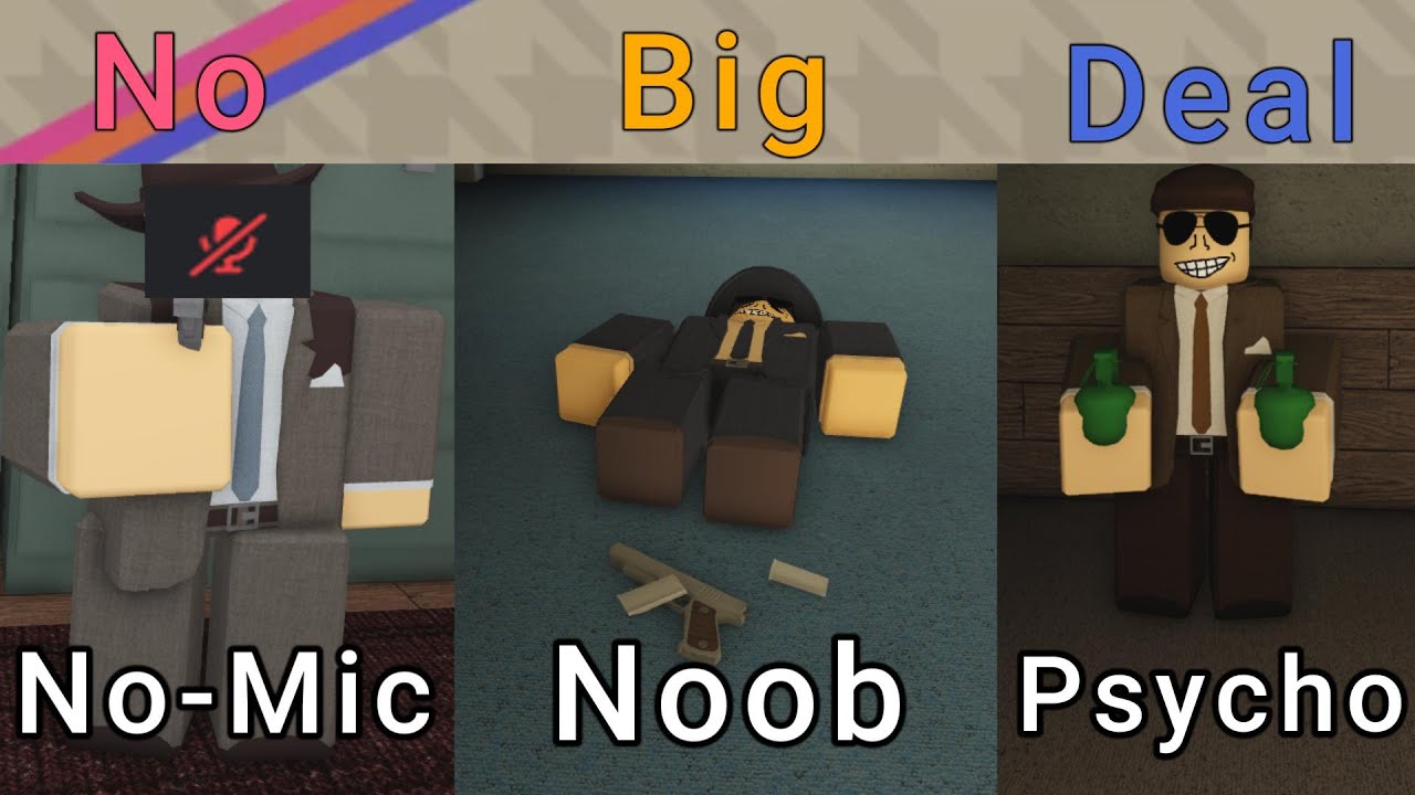 The Types Of Players In No Big Deal