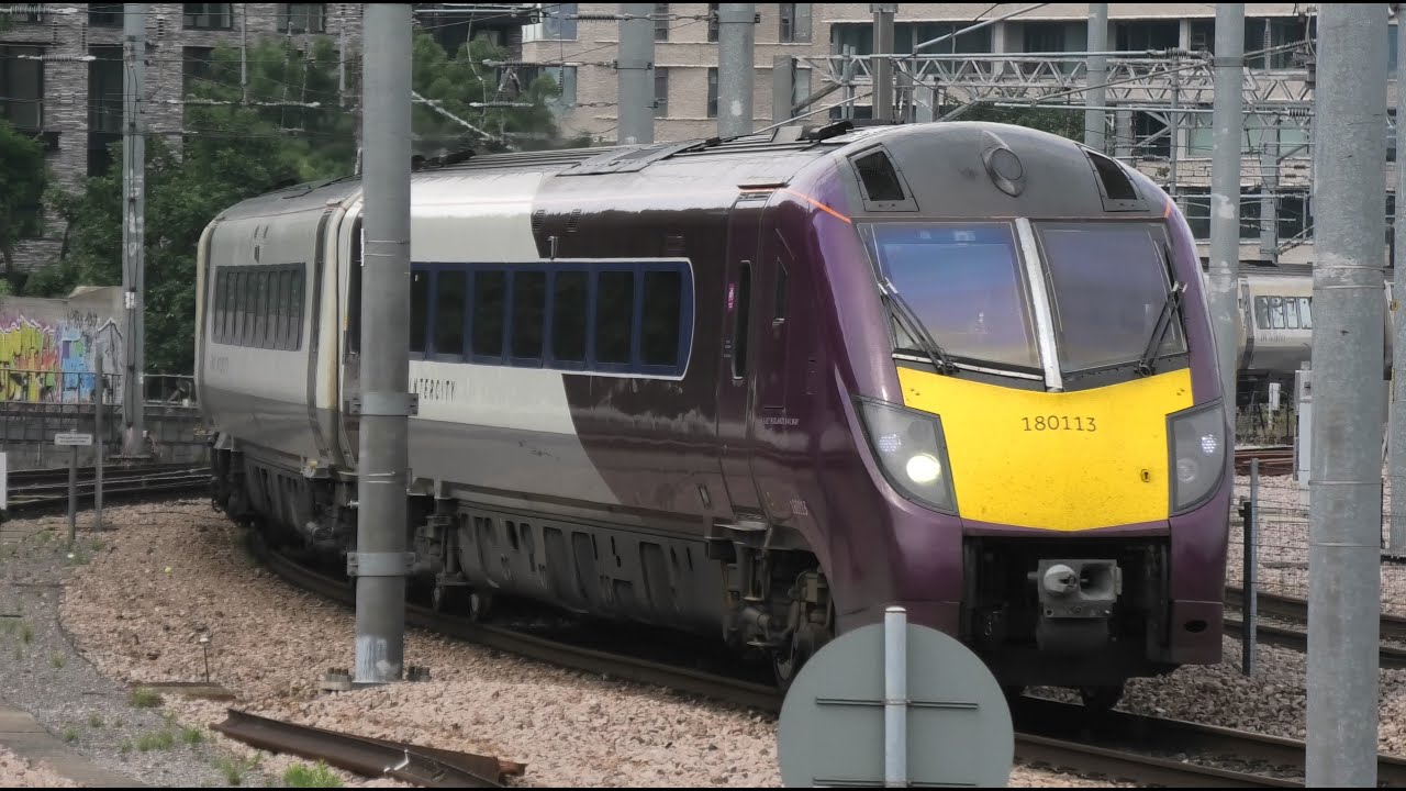 Trains at London St Pancras International 1/7/21