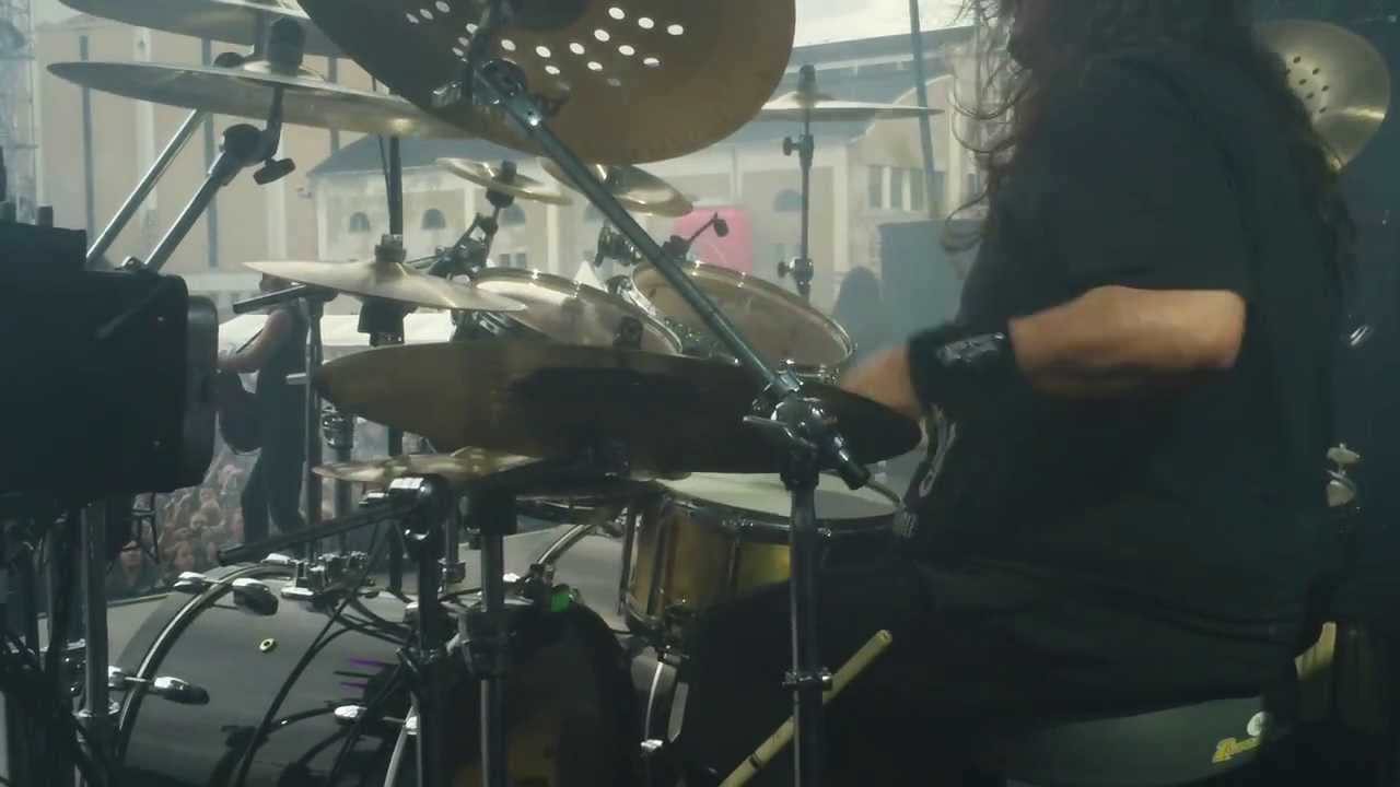 Pearl Artist Gene Hoglan - True American Hate Drum Cam @ Tuska Open Air Metal Festival 2013