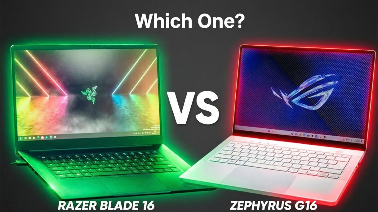 Razer Blade 16 против Zephyrus G16 2026: какой из них выдержит испытание временем?