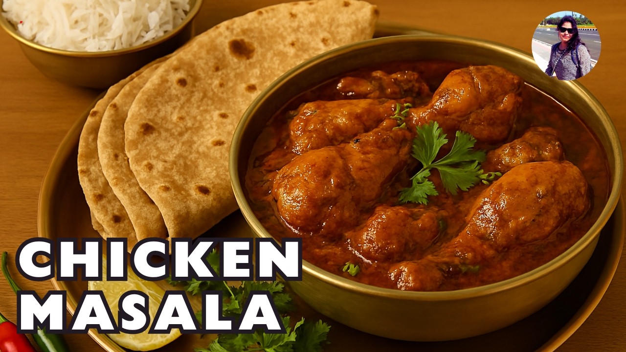 Chicken Masala | चिकन मसाला | Spicy Indian Chicken Curry