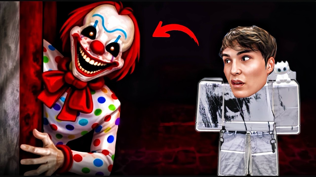 Темірлан екеумізді клоун ұстамақшы болды | Roblox