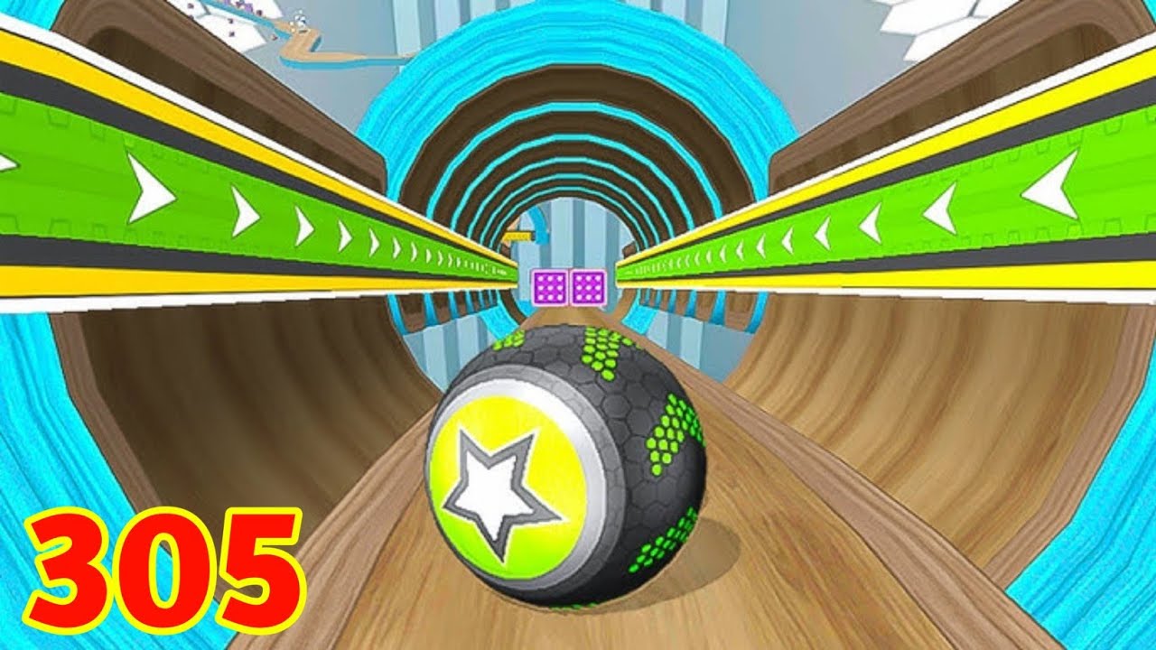 Going Balls, SpeedRun, Going Balls Portal Run Gameplay Level 305