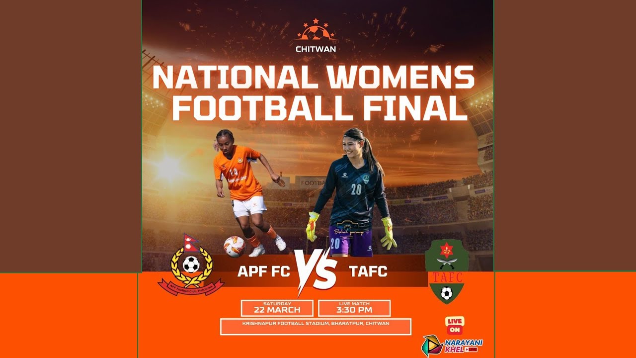 FINAL || APF FC VS TAFC || National Womens Football Tournament, Bharatpur Chitwan 2081 ||