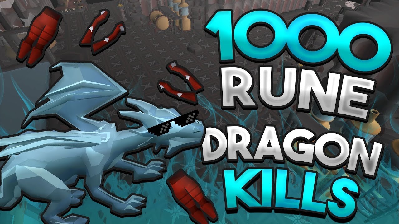 Loot From 1,000 Rune Dragons (2019)