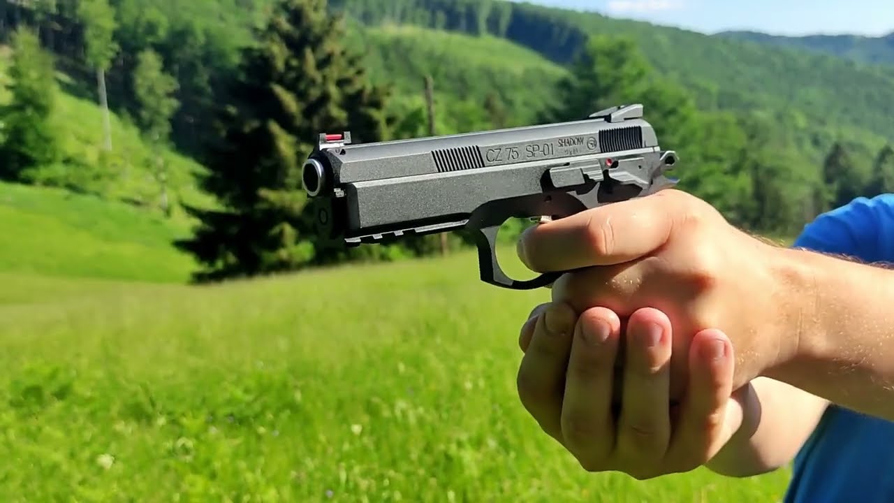 ASG Replica CZ 75 SP-01 SHADOW Full Metal CO2 4,5mm BB Steel