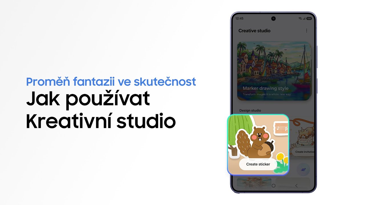 Как использовать Creative Studio | Galaxy AI | Серия Galaxy S26 | Samsung