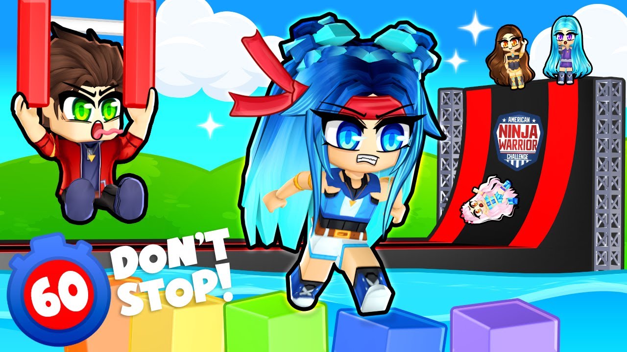 DON'T FALL IN THE WATER! ROBLOX NINJA PARKOUR!