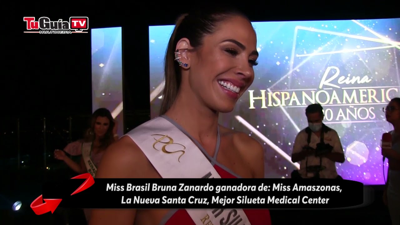 Miss Brasil Bruna Zanardo ganadora de: Miss Amaszonas