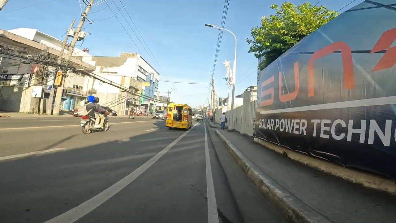 Morning Rush Hour Bike Tour 4K | Mandaue City Cebu Philippines 🇵🇭 PART 2