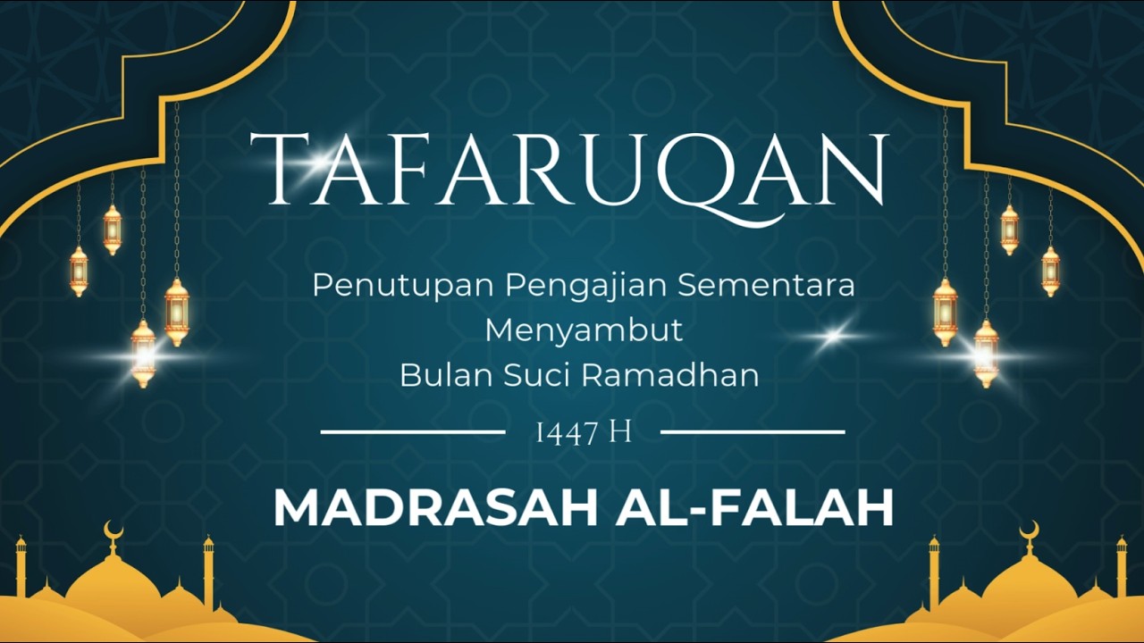 TAFARUQAN - Madrasah Alfalah - Sesi Sore