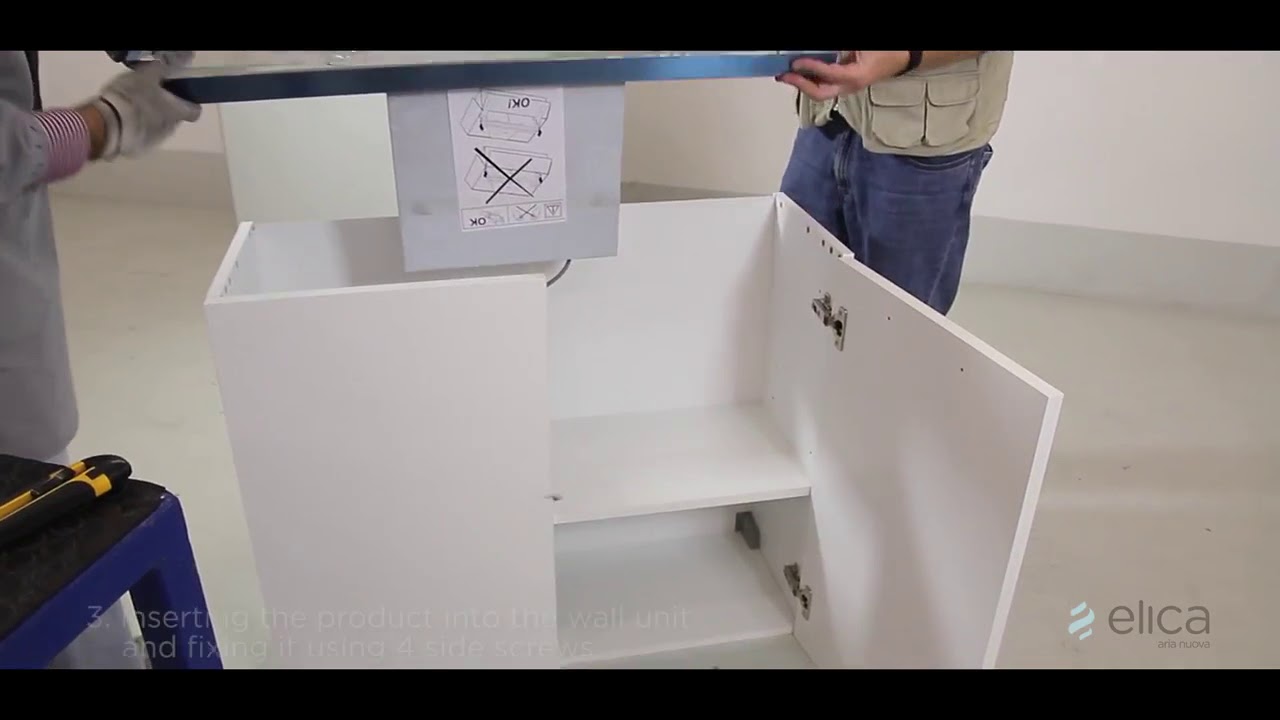 Elica Boxin Plus Instalación - Einbau der Küchenhaube
