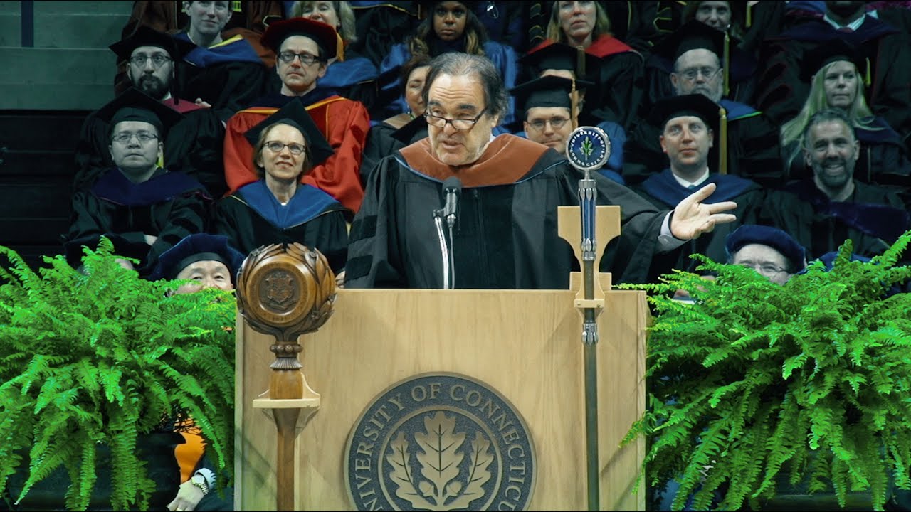 Oliver Stone's 2016 UConn Commencement Address
