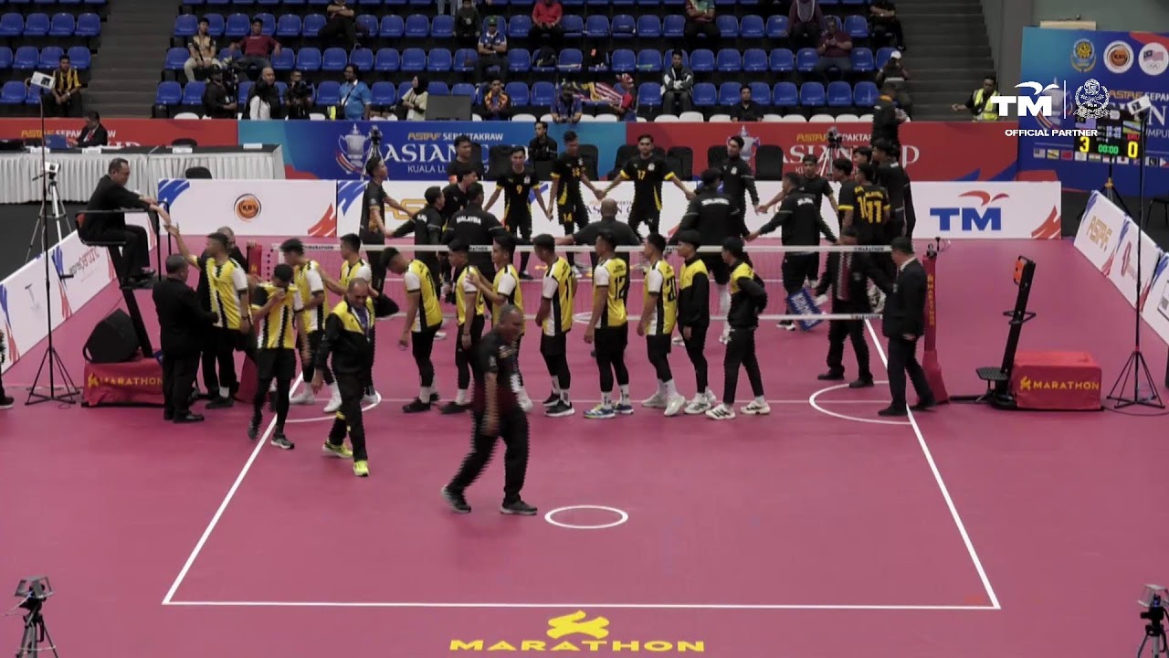 Brunei VS Malaysia - Group B - Team Regu - ASTAF Sepaktakraw Asian Cup Kuala Lumpur 2025