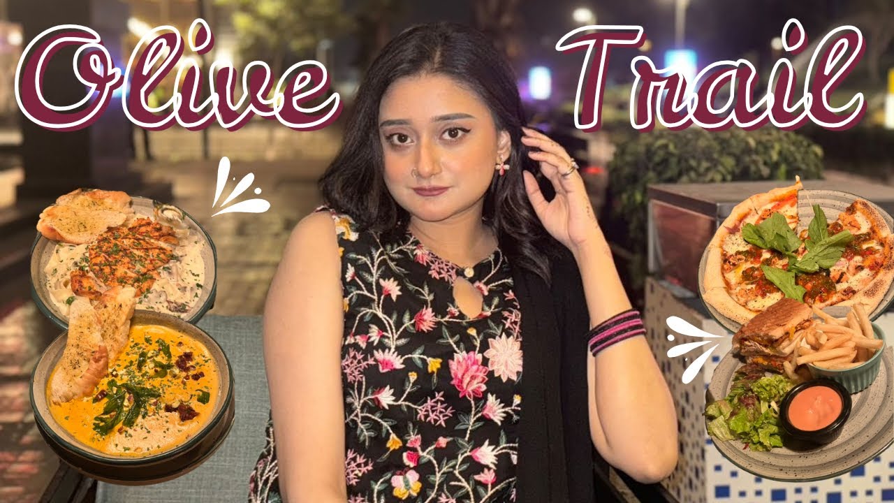 Most Aesthetic Restaurant | Olive Trail | DHA Raya | Saira Syed