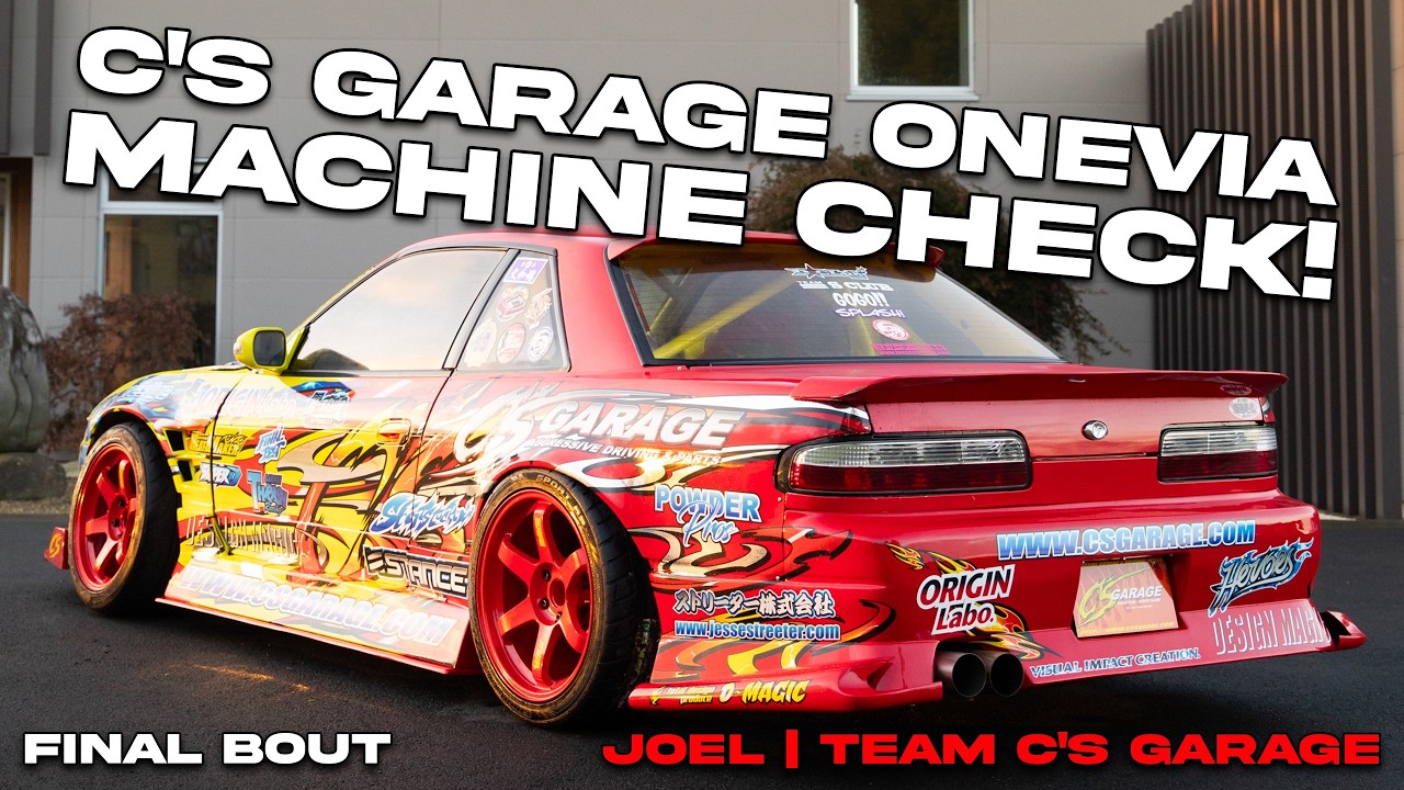 Joel from C's Garage S13 Silvia Machine Check