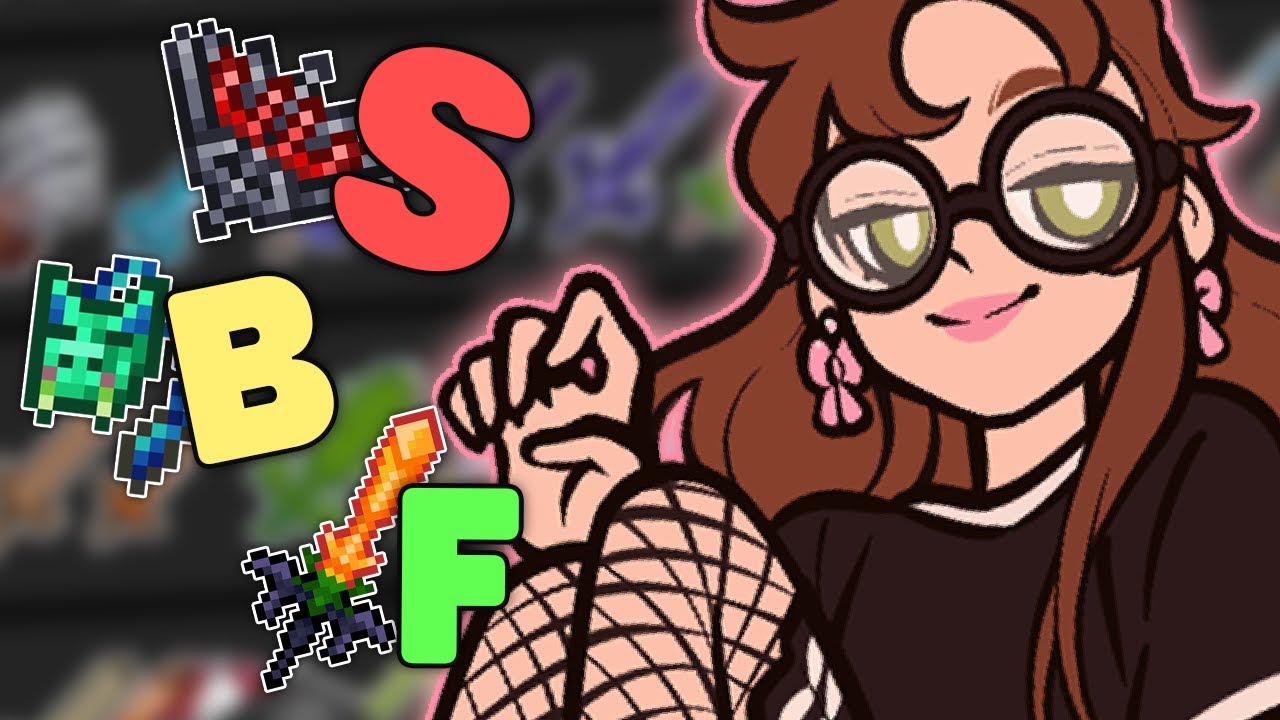 Рейтинг каждого оружия ближнего боя в Terraria 1.4.4 (ОБНОВЛЕННЫЙ список уровней)