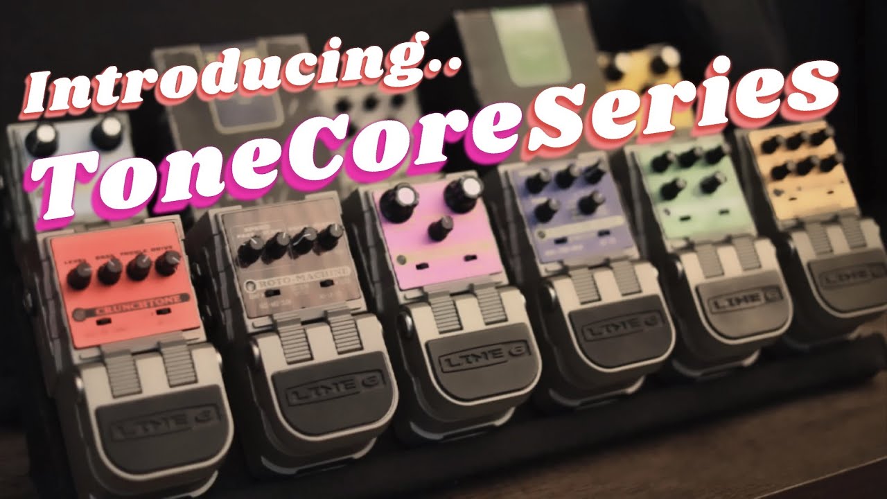 Line 6 TONECORE SERIES Pedals - an Introduction