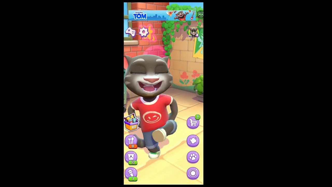 Talking tom live #talkingtom#alkingtom2 #trending #live #funnycat#satisfying