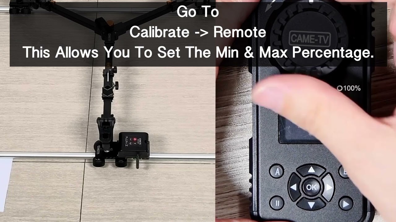 Tutorial - CAME-TV Power Dolly Controller