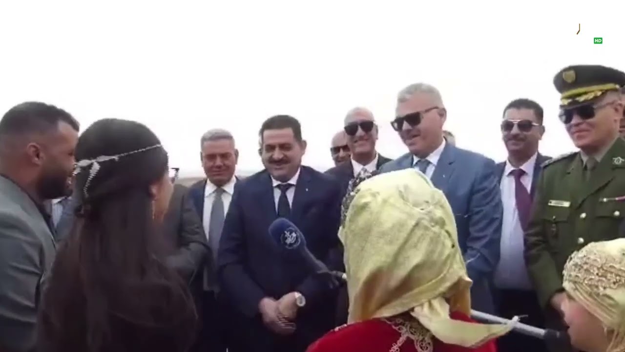 السيد وزير الري في زيارة عمل تفقدية لولاية سيدي بلعباس
