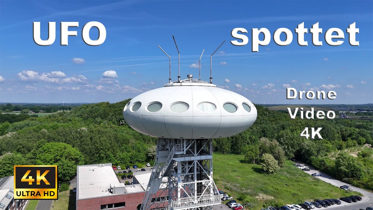 UFO spottet | Drone Video 4K | DJI MINI 4 PRO