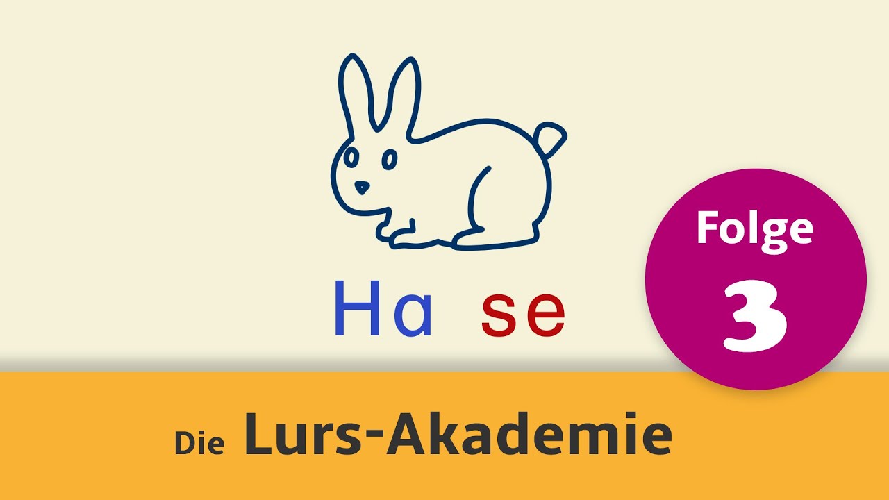 Lurs-Akademie Folge 3: Silben? Silber? Worum geht’s?