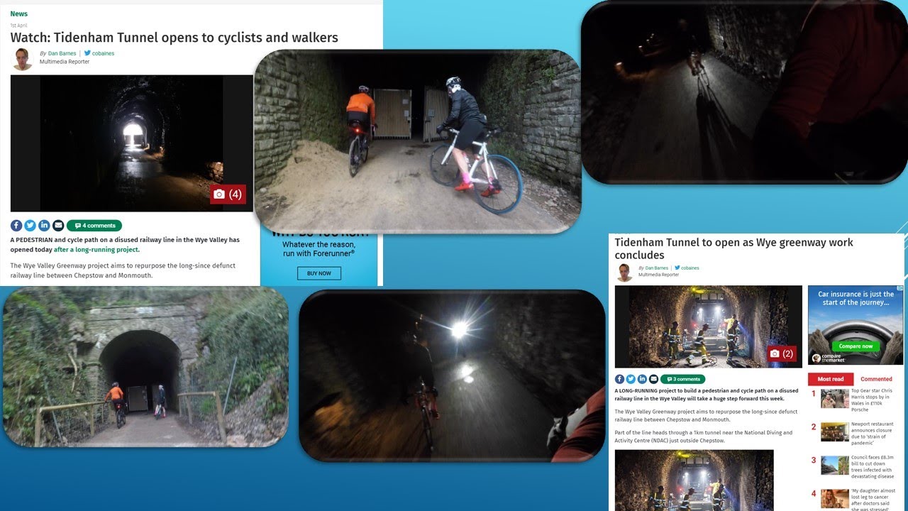Tidenham Tunnel Ride
