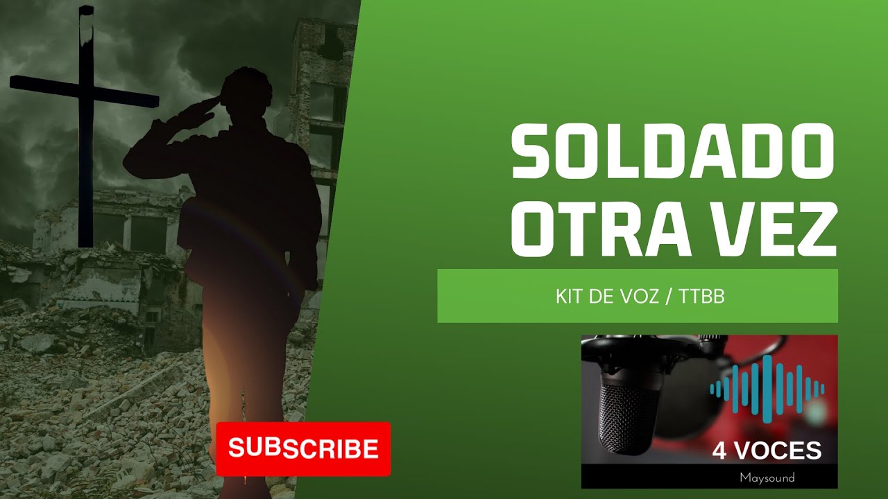 GETHSEMANI / SOLDADO OTRA VEZ (Soldiers Again) / KIT DE VOZ (TTBB)